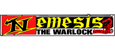 Nemesis: The Warlock logo for Commodore 64